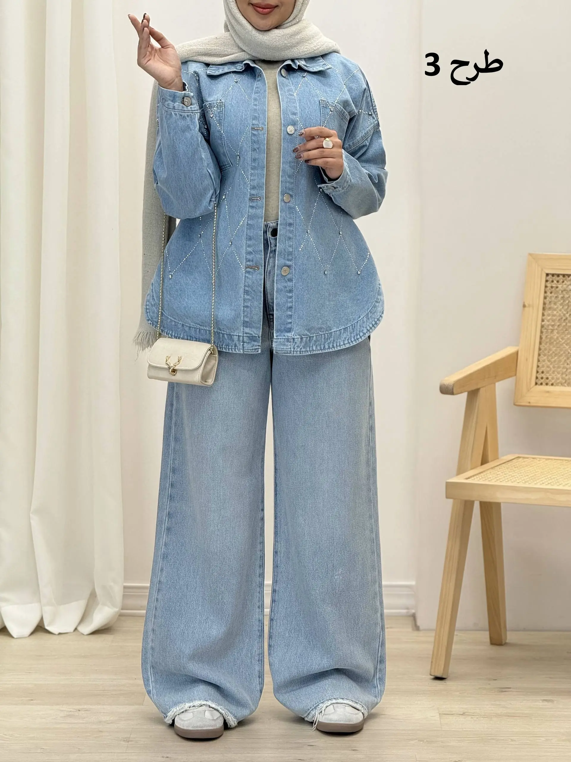 3927-شومیز وارداتی نگینی